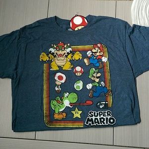 Super mario graphic tee